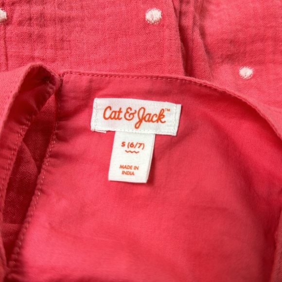 Cat and Jack Girls’ Gauze Short Set Size 6/7 (small) - Picture 16 of 16